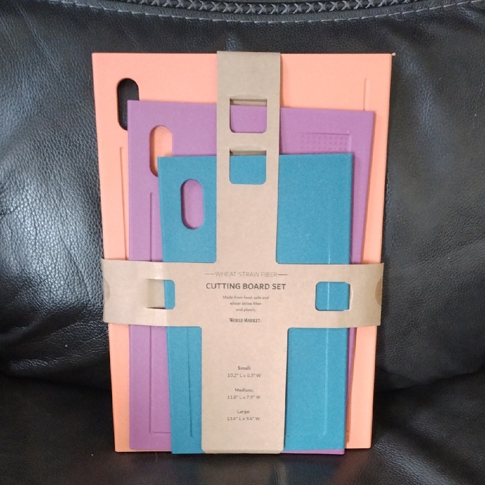 Cost Plus World Market Purple and Blue Kitchen Essentials